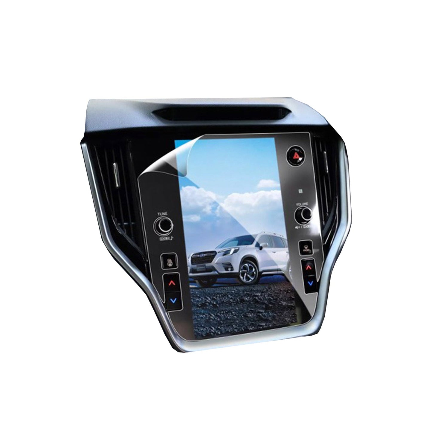 2Pcs 11.6'' Car Screen Protector PET Film Suitable For Subaru Outback 2021-2025