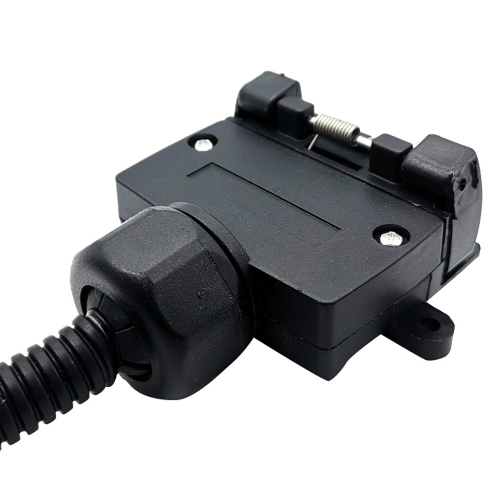 13 Pin Plug to 7 Pin Flat Socket Suitable For Trailer Caravan Wiring Connector
