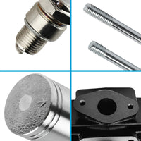 Big Bore Cylinder Piston & Gasket Kit Suitable For Yamaha PW50, QT50 60cc 1981-2009