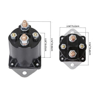 Solenoid Valve Suitable For Club Car Golf Cart DS / Precedent 1984 and Up 4-Terminal