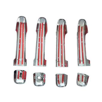 compare product Door Handle Cover Chrome Trim Suitable For Toyota Land Cruiser Prado J150