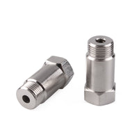 2x Oxygen Sensor Extender Spacer M18 x 1.5 Bung Adapter Suitable For OBD2 Vehicles