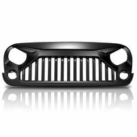 Black Front Gladiator Grille Vander Grill Suitable For Jeep Wrangler JK Unlimited 2007-2018