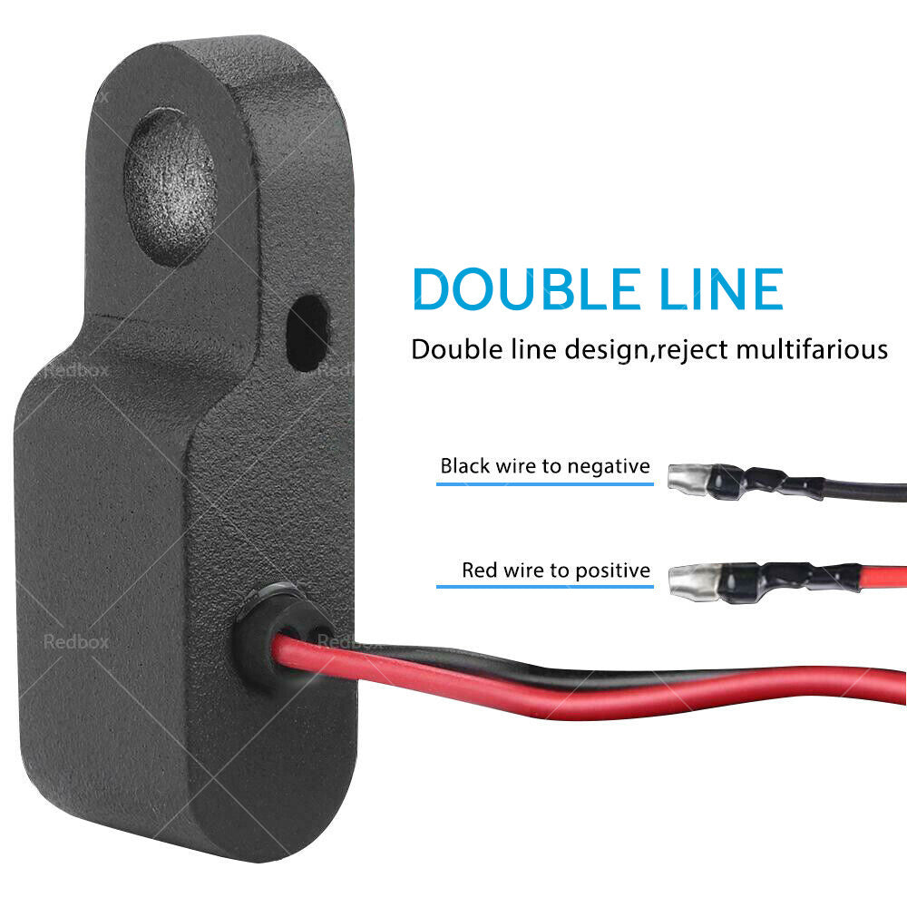 {{ 2X Mini LED Motorcycle Turn Signal Indicator Amber Blinker Light Lamp Black 3LED }} - Buy Car Parts Online at {{ Kaka Auto Parts }}.