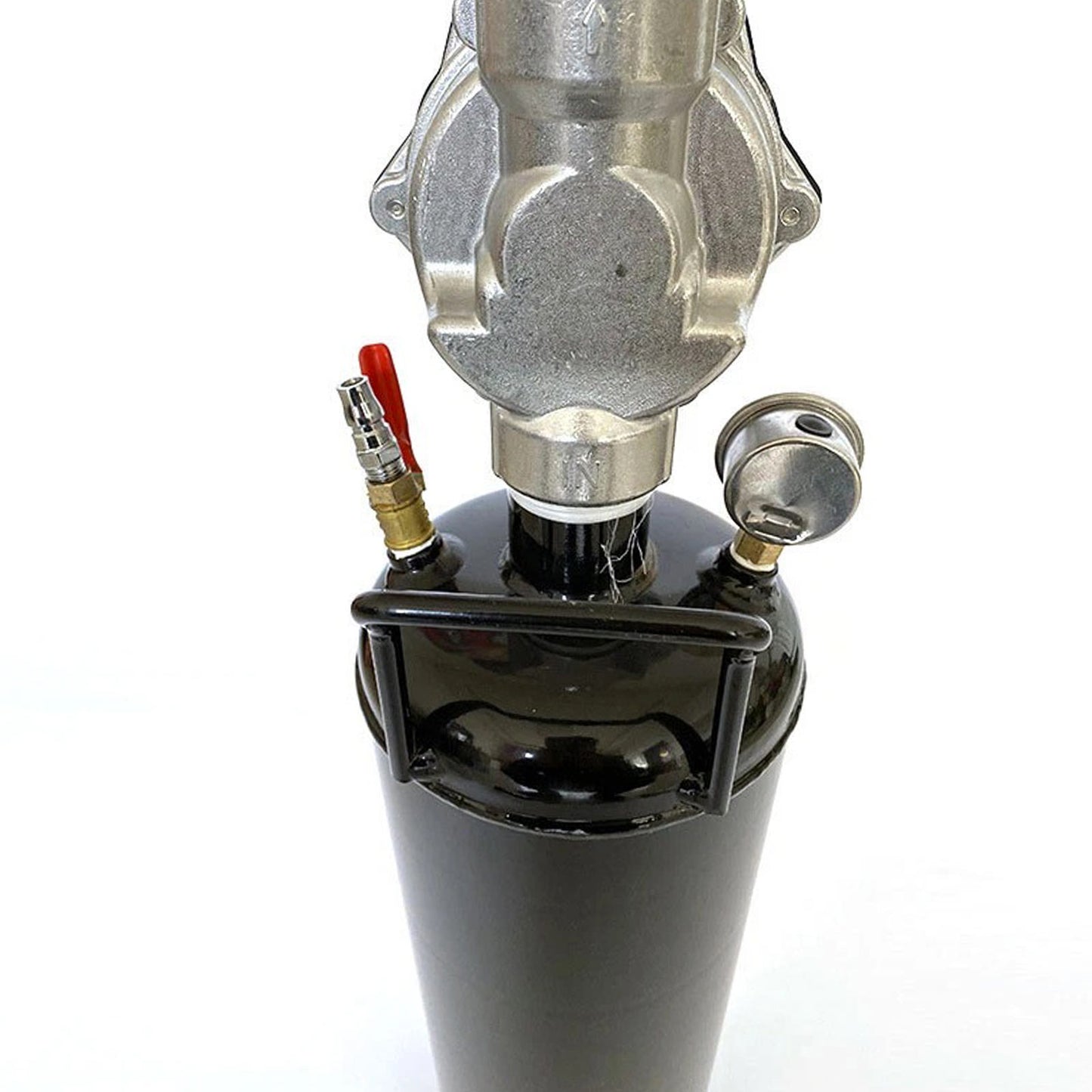 9 Litre Tyre Inflator Air On Board Portable Steel Air Tank  Bead Seater Blaster