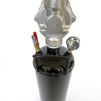 9 Litre Tyre Inflator Air On Board Portable Steel Air Tank  Bead Seater Blaster