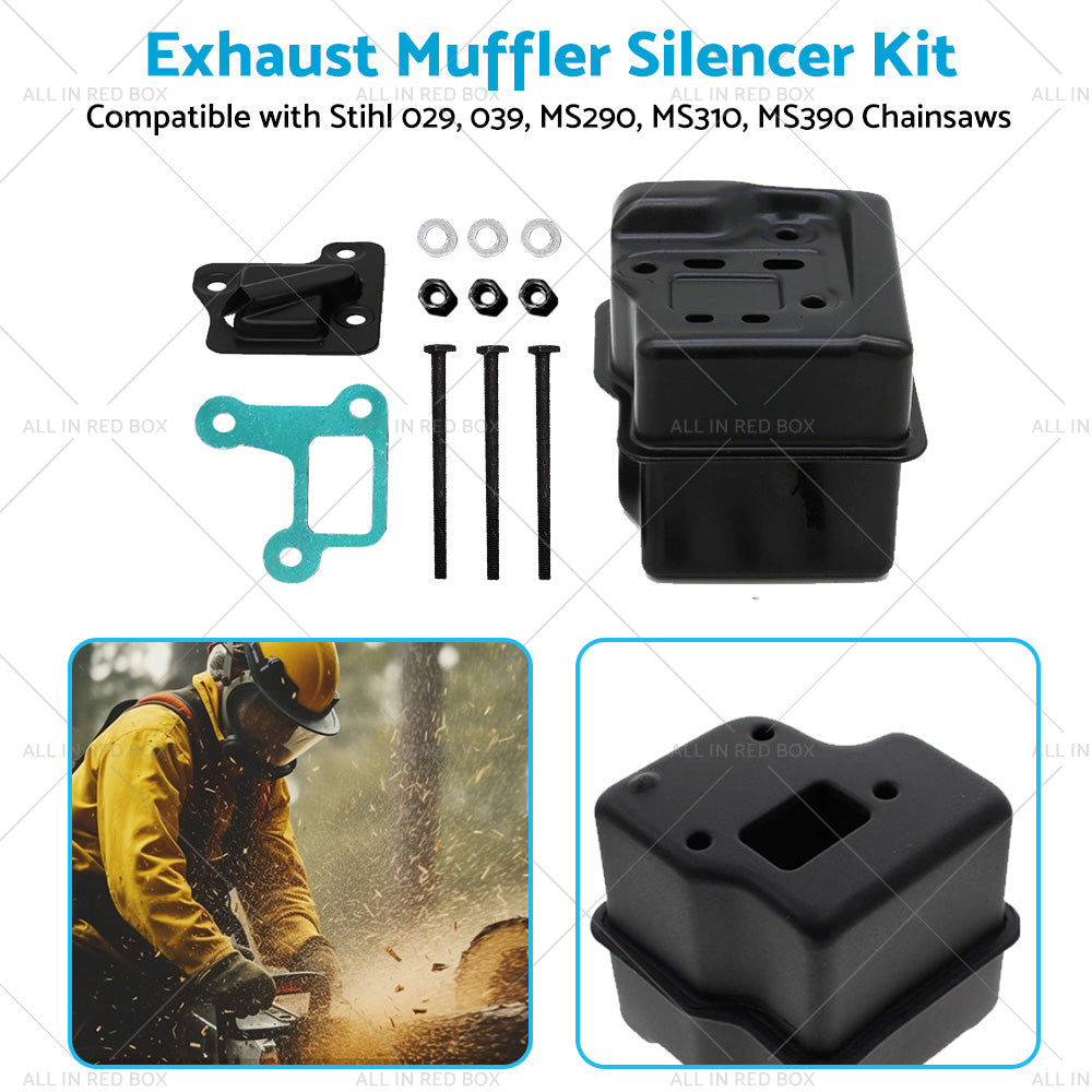 {{ Exhaust Muffler Silencer Suitable For Stihl MS290 MS310 MS390 029 039 Chainsaw }} - Buy Car Parts Online at {{ Kaka Auto Parts }}.