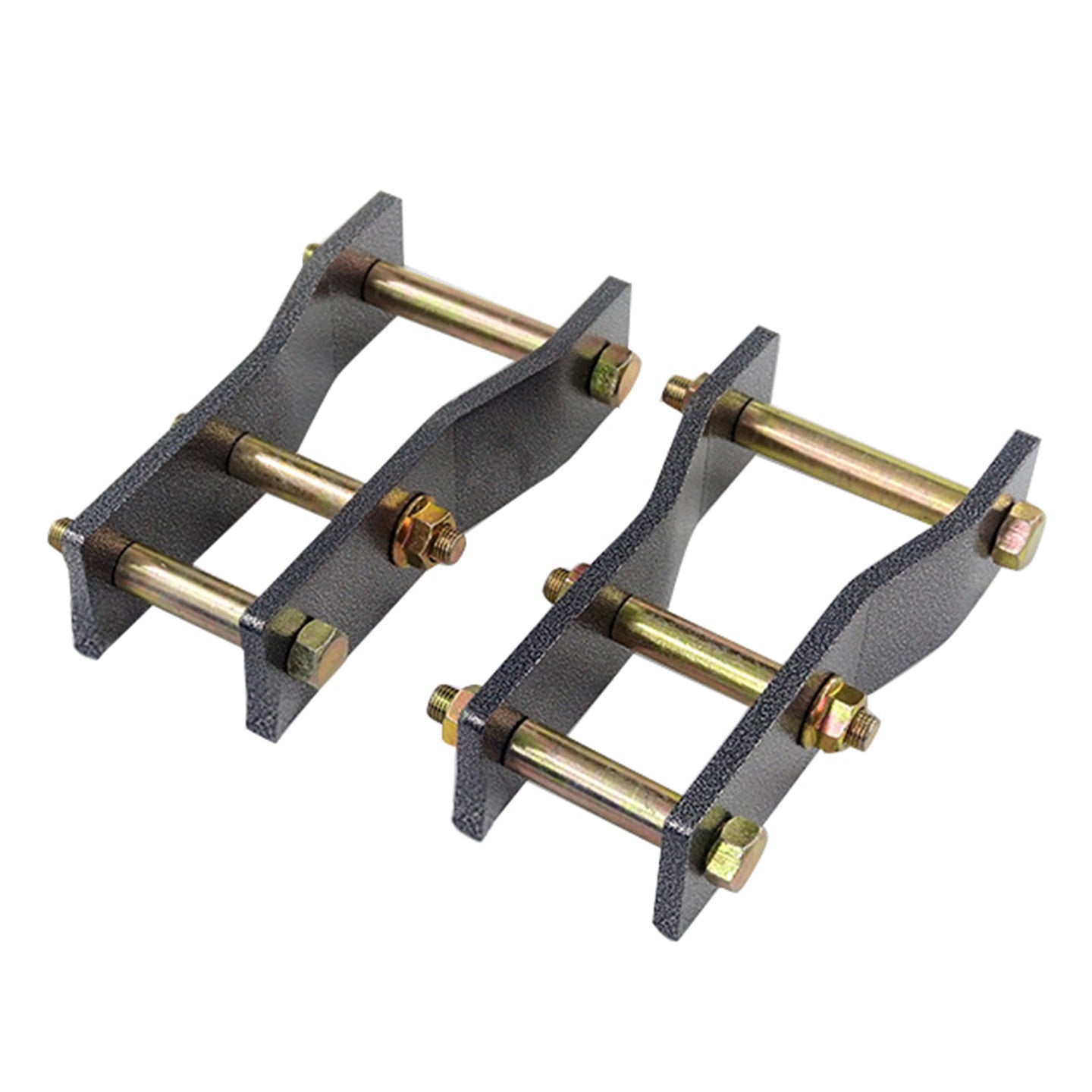 {{ 2x Rear Extended Greasable Shackles 2 inch  50mm Lift Suitable For Toyota Hilux KUN26 }} - Buy Car Parts Online at {{ Kaka Auto Parts }}.