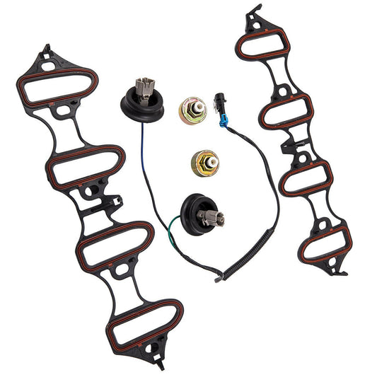 {{ Knock Sensor Harness & Intake Manifold Gasket Kit Suitable for GM 4.8L 5.3L 6.0L }} - Buy Car Parts Online at {{ Kaka Auto Parts }}.