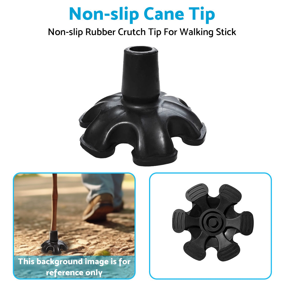 {{ Cane Tip Tripod Non-slip Rubber 19mm Crutch Tip For Walking Stick High Quality }} - Buy Car Parts Online at {{ Kaka Auto Parts }}.