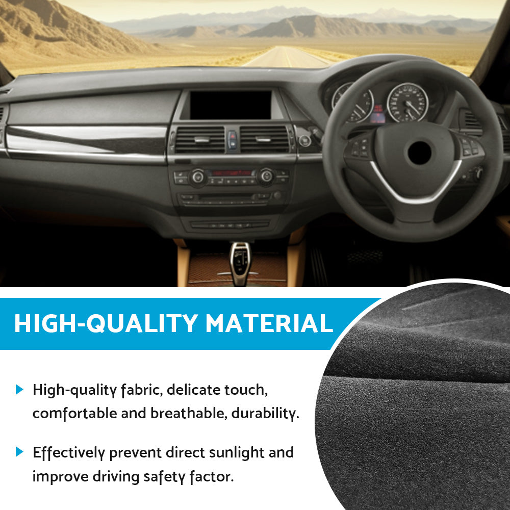Dash Mat Suitable For BMW X5 E70 Series 2007-2013 Non-HUD Dashboard Cover Non-Slip