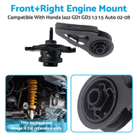 {{ Engine Mount Front+Right Suitable For Honda Jazz GD1 GD3 L13A1 L15A1 2002-2008 }} - Buy Car Parts Online at {{ Kaka Auto Parts }}.