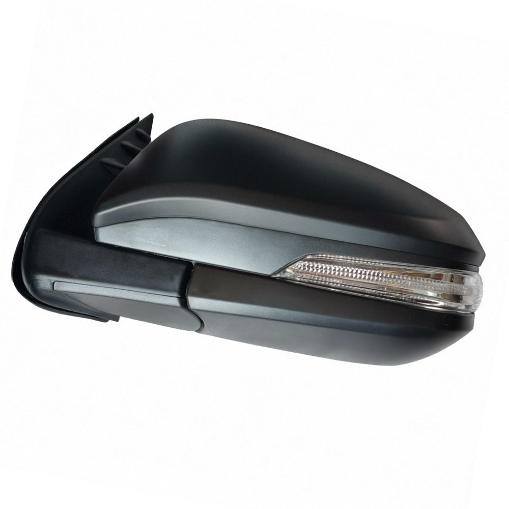 Black Left Electric Door Mirror LED Suitable for Toyota Hilux 2015–2025