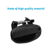 Front Left Outer Door Handle Black Suitable For Holden Barina TK Hatch 3 5 DR