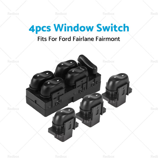 {{ Set of 4 Power Window Switch Driver Passenger Side For Ford Fairlane Fairmont AU }} - Buy Car Parts Online at {{ Kaka Auto Parts }}.
