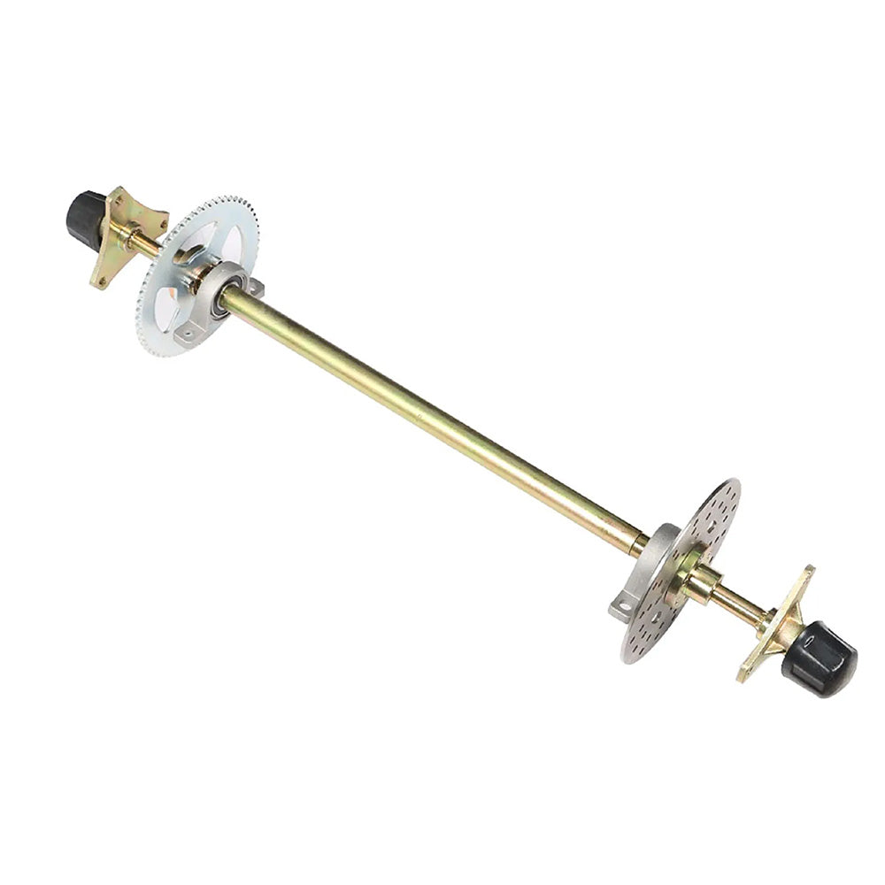 Rear Live Axle Kit With Chain, Hub Sprocket and Hub Brake Assembly Suitable For Drift Trike / Go-Kart