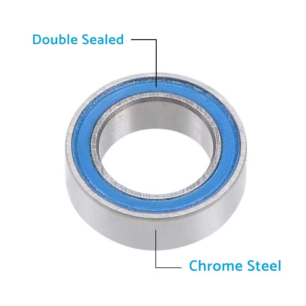 10x MR85-2RS / MR115-2RS PTFE Rubber Seal Bearings Suitable For RC 2728 / 4606 / 5114 / 1213 B020