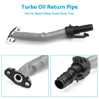 Turbo Oil Return Drain Pipe Tube Fits For Buick Chevy Cruze Sonic Trax 55587854