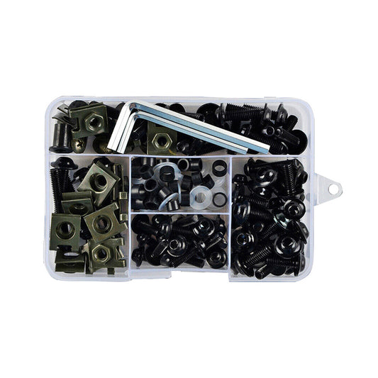 195x Motorcycle Fairing Bolts & Body Screws Suitable For Kawasaki, Ducati & Honda