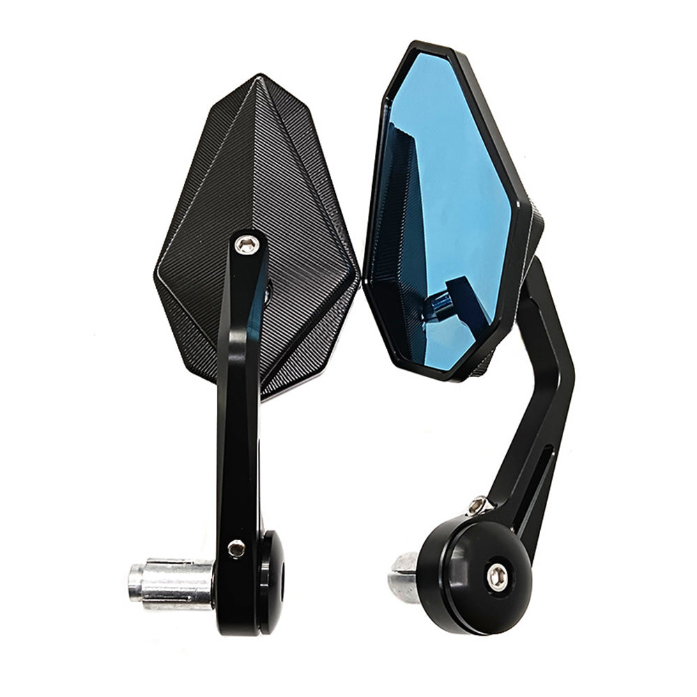 Rearview Handle Bar End Side Mirrors Suitable For Yamaha MT-07 / MT07 / FZ07 2013-2021