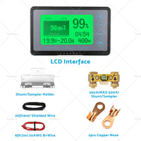 {{ 350A MAX 500A LCD Alarm Tester Capacity Display Lithium Battery Monitor Caravan }} - Buy Car Parts Online at {{ Kaka Auto Parts }}.