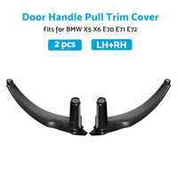 {{ LHRH Front or Rear Door Handle Pull Trim Cover Black For BMW X5 E70 X6 E71 E72 }} - Buy Car Parts Online at {{ Kaka Auto Parts }}.