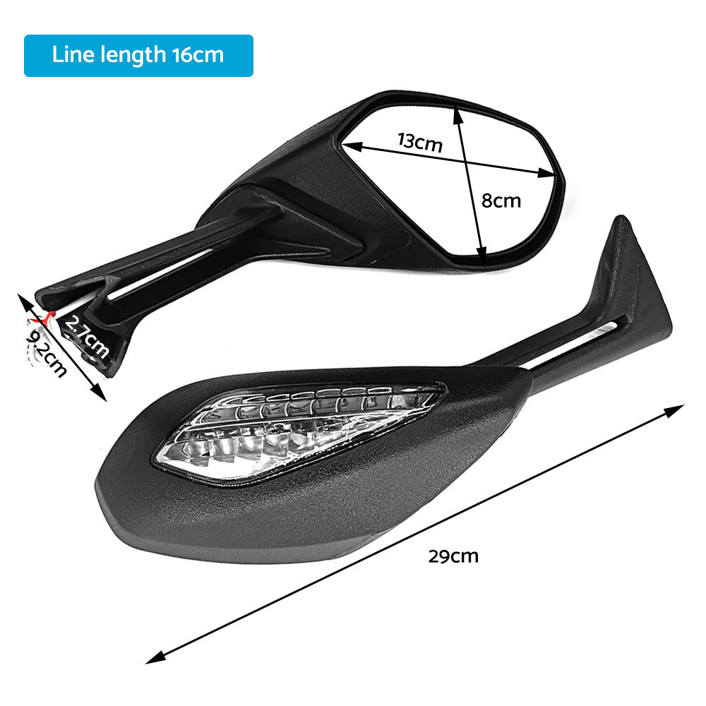 Rear View Mirror Left & Right Suitable For Ducati Panigale 959 / 1299 S 523S0523C / 523S0533C