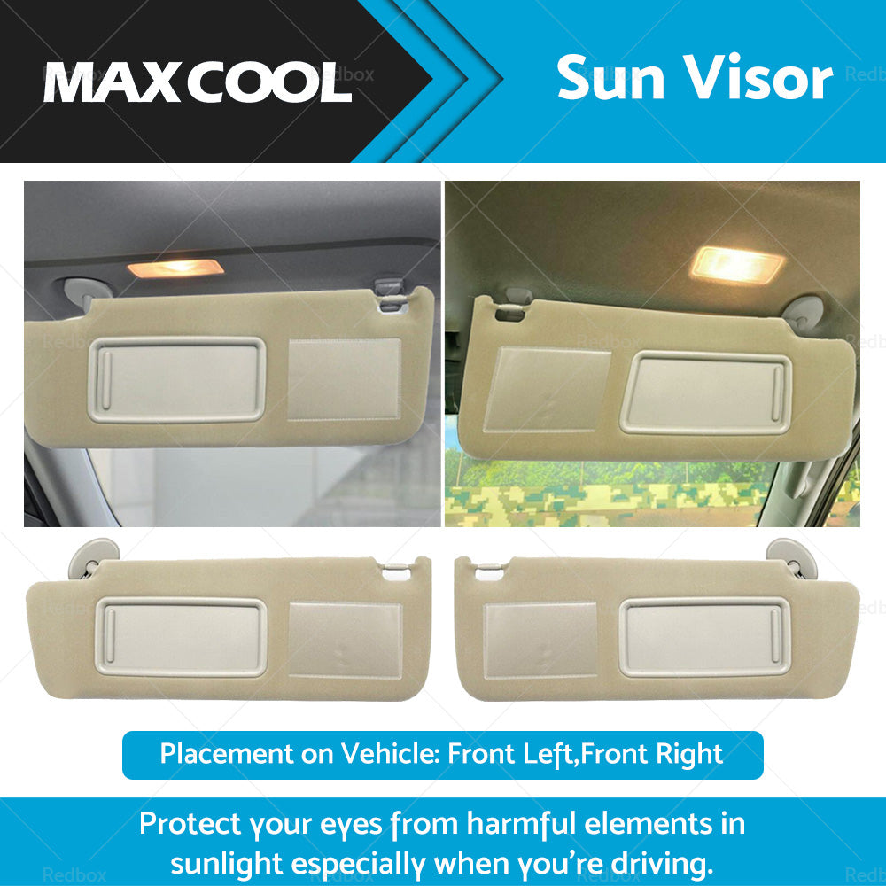 {{ LHRH Sun Visor Suitable For Toyota Prado TRJ120 RZJ120 LJ120 KZJ120 KDJ120 }} - Buy Car Parts Online at {{ Kaka Auto Parts }}.