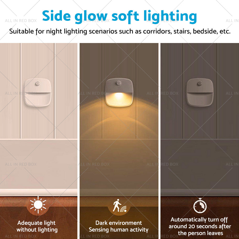 {{ 3 PCS Cordless Battery-Powered LED Night Light Motion Sensor Light-Warm White }} - Buy Car Parts Online at {{ Kaka Auto Parts }}.