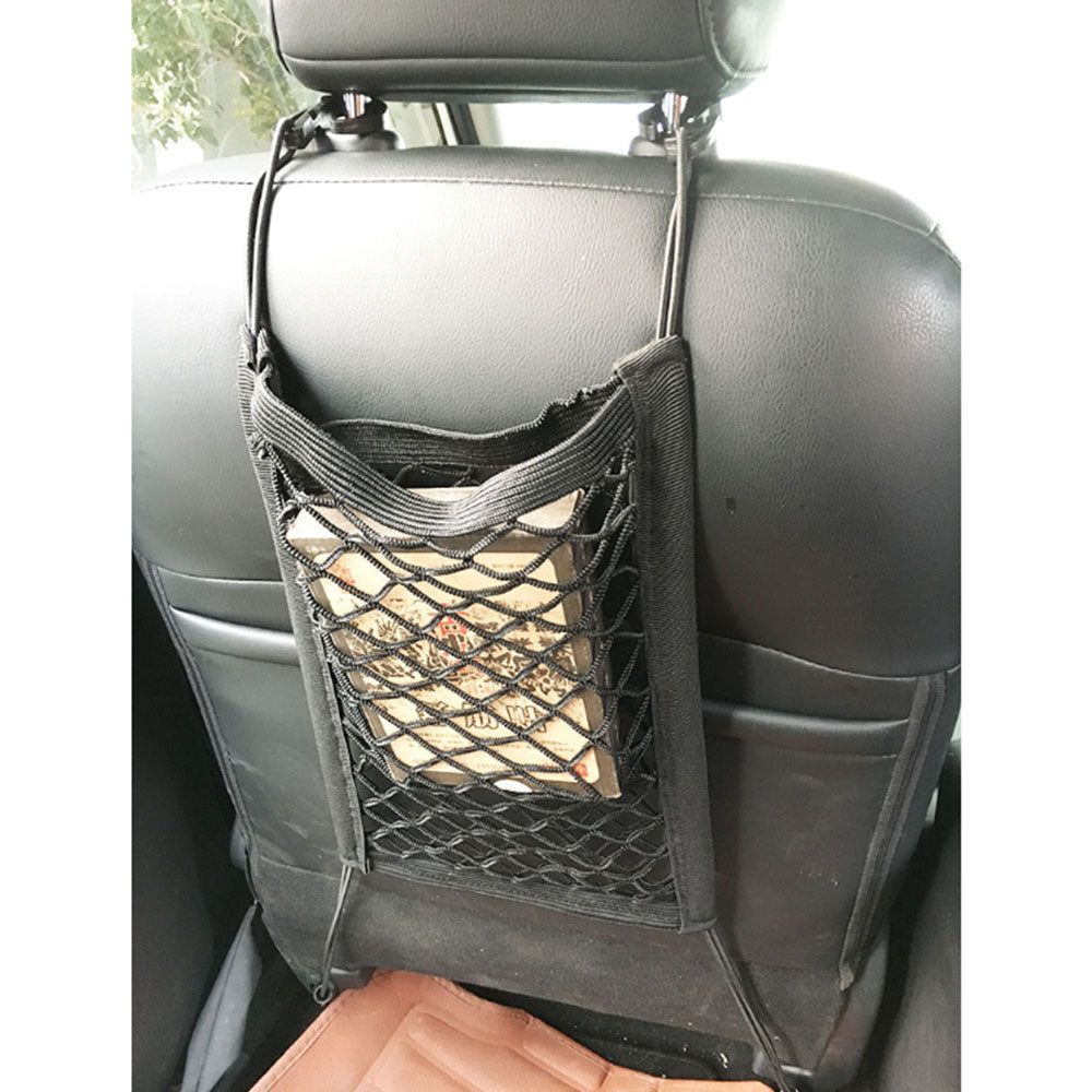 {{ 3PCS Car Truck Seat Mesh Tidy Storage Net Bag Organizer Holder Multi-Pocket }} - Buy Car Parts Online at {{ Kaka Auto Parts }}.