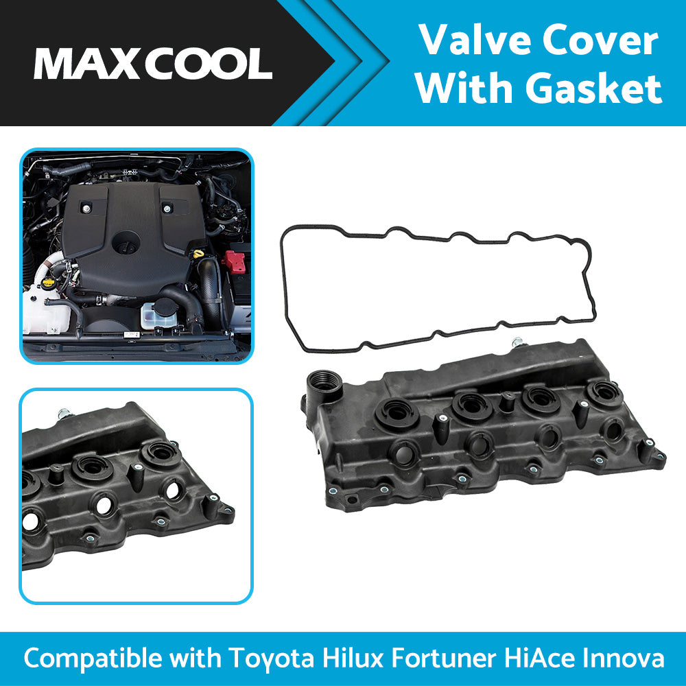 {{ Valve Rocker Cover Suitable for Toyota Hilux KUN15 KUN25 KUN16 2. 5 3. 0 w or  Gasket }} - Buy Car Parts Online at {{ Kaka Auto Parts }}.