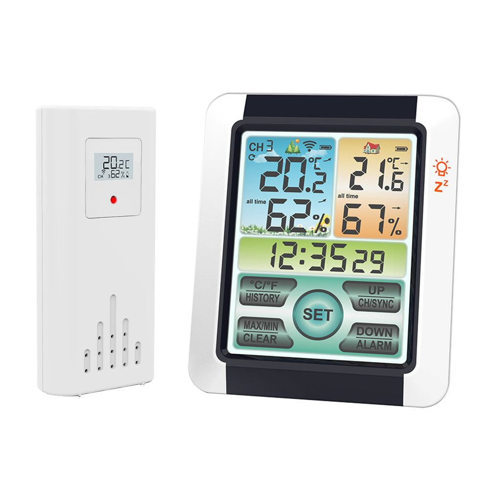 {{ Hygrometer Thermometer Digital Temperature Humidity Meter LCD Display Wireless }} - Buy Car Parts Online at {{ Kaka Auto Parts }}.