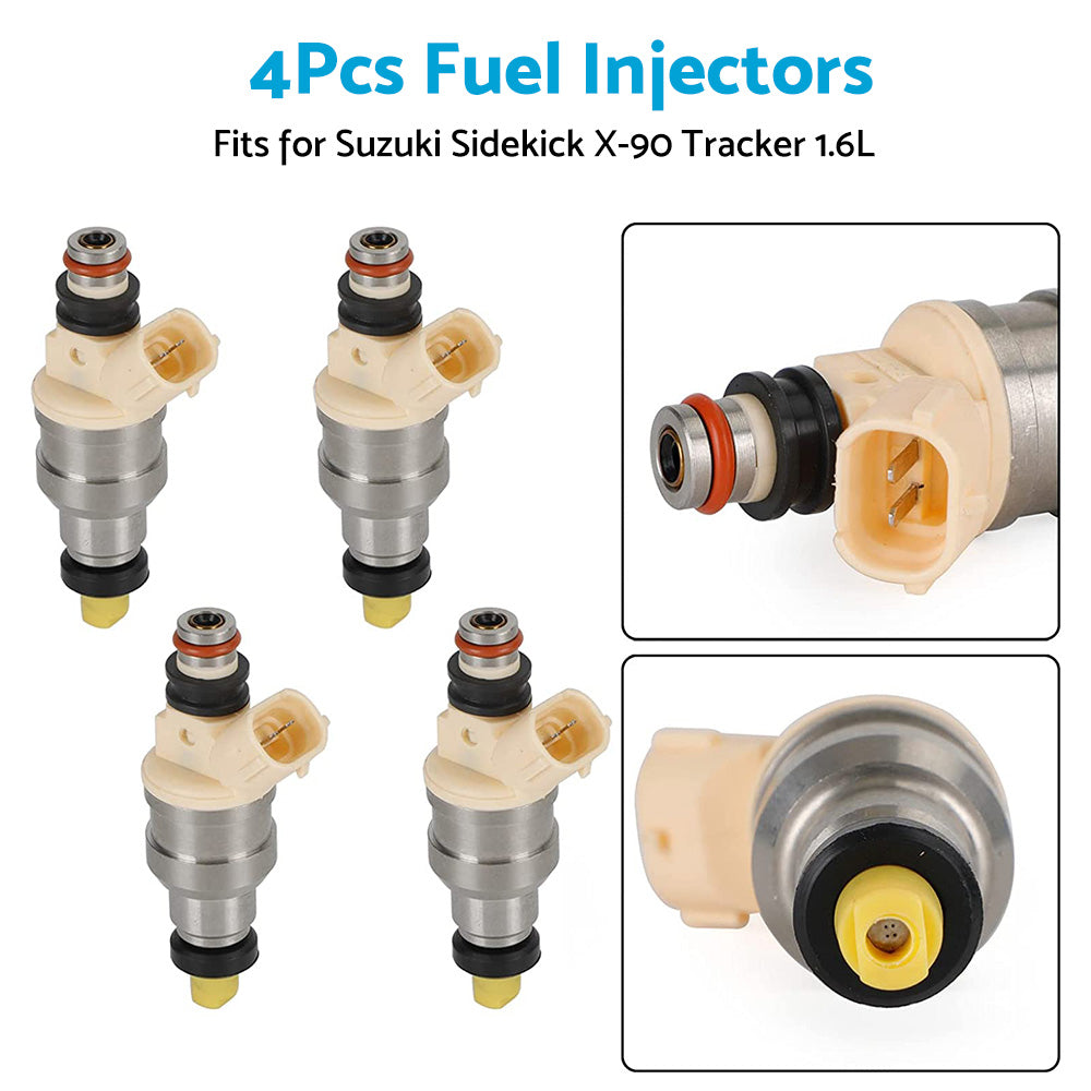 Fuel Injector Suitable For Suzuki Sidekick / X-90 / Tracker 1.6L NP-470 15710-58B00