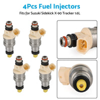 Fuel Injector Suitable For Suzuki Sidekick / X-90 / Tracker 1.6L NP-470 15710-58B00