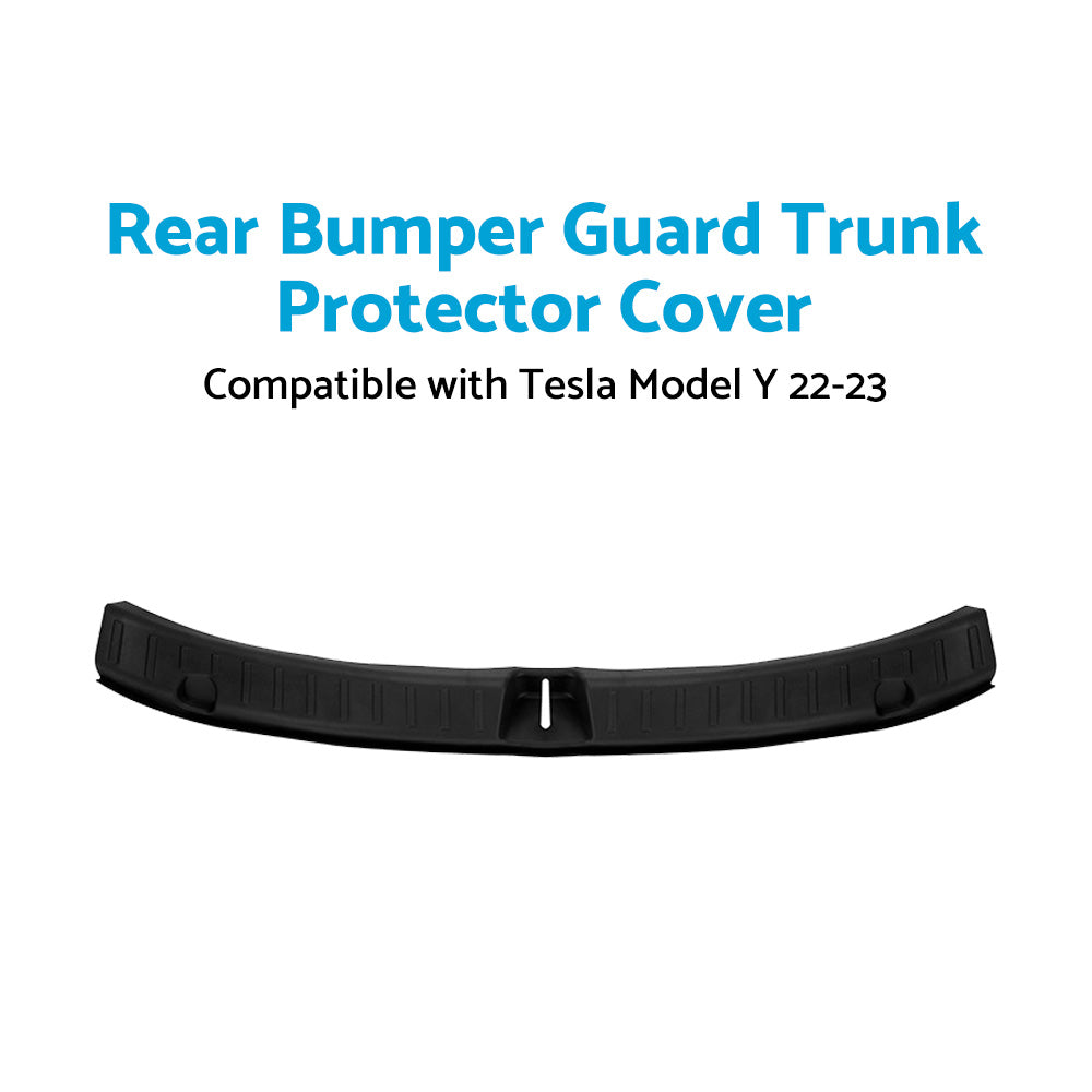 Rear Bumper Guard Trunk TPE Protector Cover Suitable For Tesla Model Y 22-23