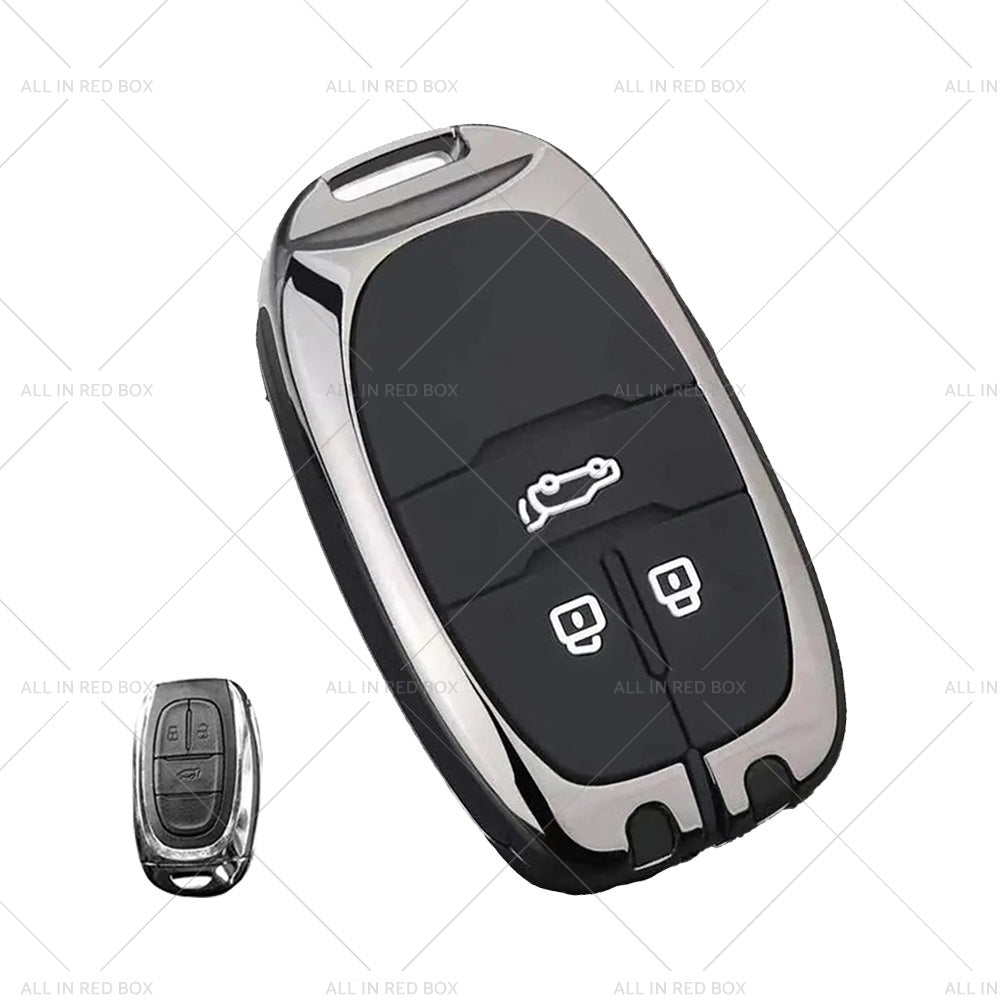 {{ Zinc Alloy Remote Key Fob Case Cover Shell Suitable For LDV D90 3buttons Key Fob }} - Buy Car Parts Online at {{ Kaka Auto Parts }}.