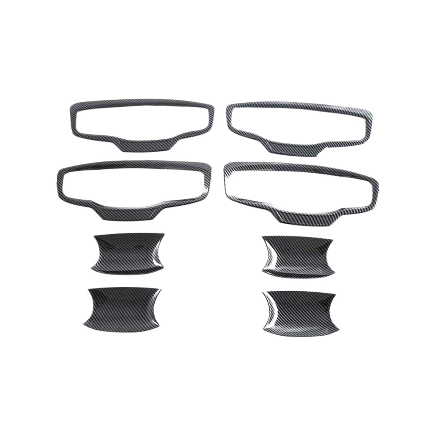 {{ Carbon ABS Door Handle Bowl Cover Trim Suitable For Mitsubishi MV Triton 2023-25 }} - Buy Car Parts Online at {{ Kaka Auto Parts }}.