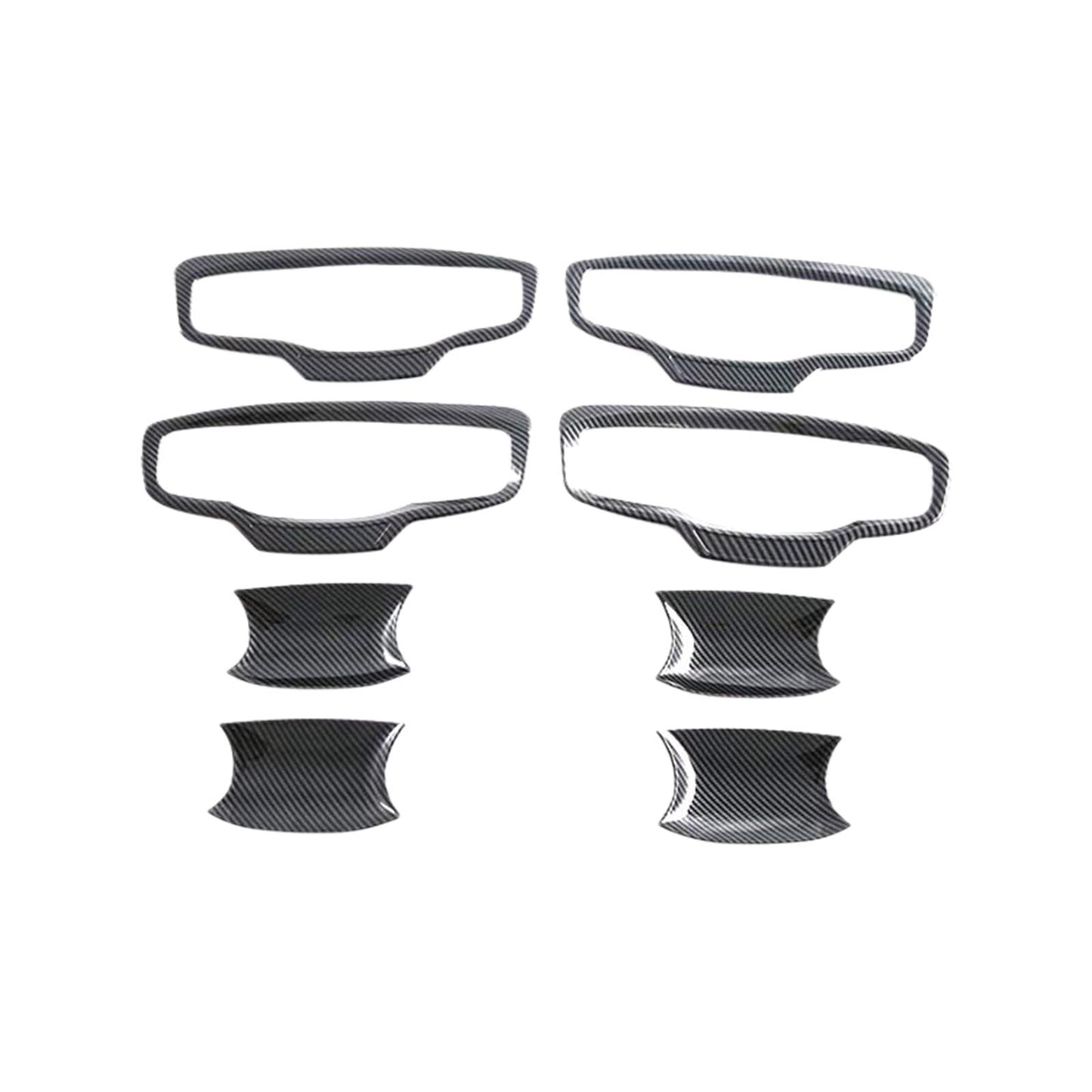 {{ Carbon ABS Door Handle Bowl Cover Trim Suitable For Mitsubishi MV Triton 2023-25 }} - Buy Car Parts Online at {{ Kaka Auto Parts }}.