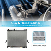 {{ RADIATOR for HOLDEN RODEO RA 3. 5L 3. 0TD COLORADO RC 3. 0TD  D-MAX 3. 0 2007-2012 }} - Buy Car Parts Online at {{ Kaka Auto Parts }}.