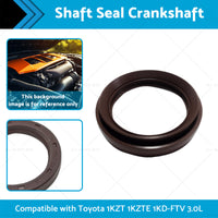 {{ Shaft Seal Crankshaft Suitable for Toyota 1KZT 1KZTE 1KD-FTV 3. 0L 2KD-FTV 2. 5L }} - Buy Car Parts Online at {{ Kaka Auto Parts }}.