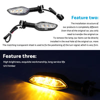 LED Turn Signal Light Suitable For Yamaha MT-01 MT-03 MT-25 MT-10 MT-07 MT-09
