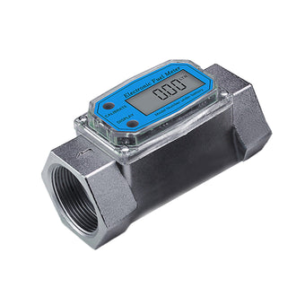 compare product 1.5 inch Digital Turbine Diesel Water Fuel Flow Meter Oval Gear Gauge