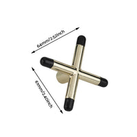 Pool Snooker Billiard Table Cue Rest Cross & Spider Jigger Set Suitable For Standard Tables