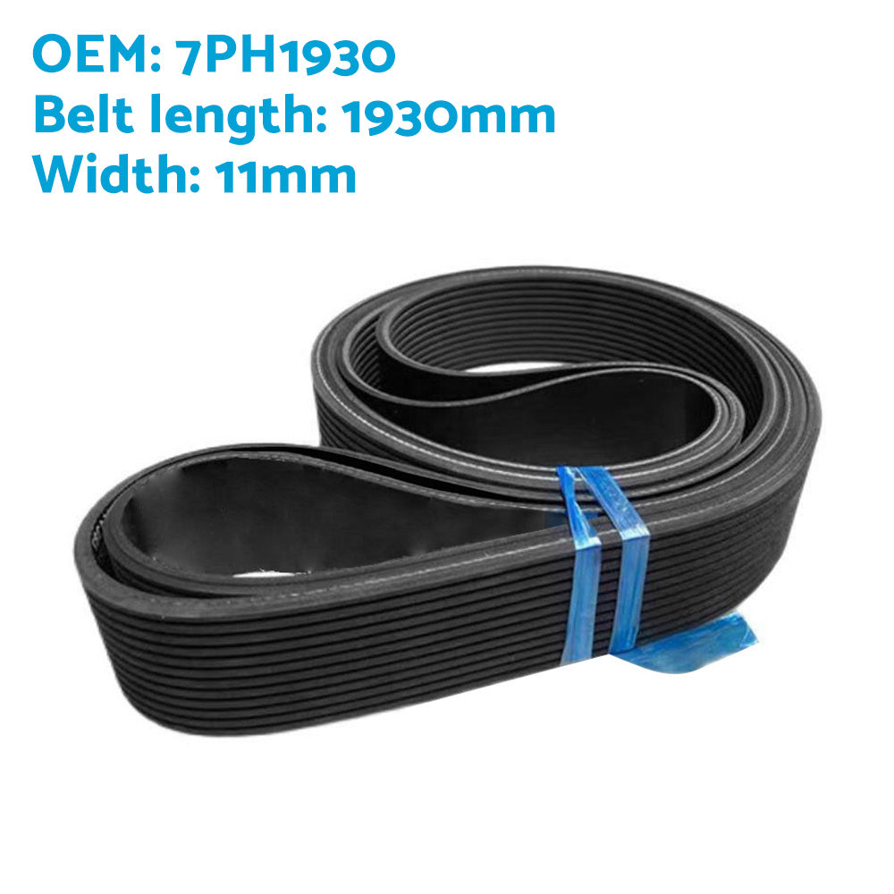 7PH1930 Dryer Drum Drive Belt Suitable For Electrolux Sensor Dry Models EDV5552 & EDV6552