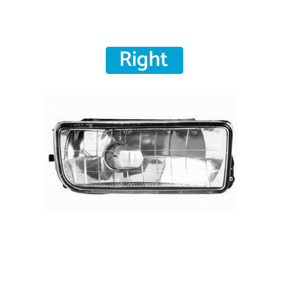 2x Fog Lights Driving Spot Lamps Black Housing Suitable For BMW E36 3 Series 1992-1998