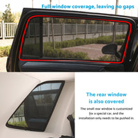 Magnetic Car Window Sun Shade Mesh Suitable For Mazda CX-8 2018-2023