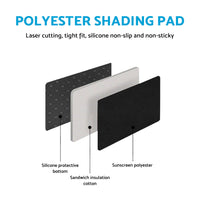 Non-Slip Dash Mat Suitable For Hyundai i30 Hatch 2012-2017 Black Dashboard Cover