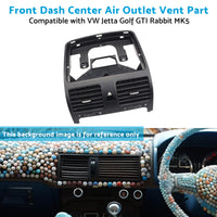 {{ Front Dash Center Air Outlet Vent Part Suitable for VW GTI Rabbit MK5 Jetta Golf }} - Buy Car Parts Online at {{ Kaka Auto Parts }}.