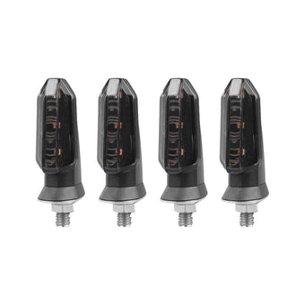 compare product 4x Motorcycle LED Turn Signal Indicators Suitable For Bikes – Amber, Universal Fitment