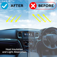 Black Dash Mat Dashboard Cover Suitable For Chrysler 300C LE SRT 2005-2012